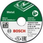 Bosch Диск за рязане на метал 50x1x10 мм, 3 бр. 1600A01S5Y (1600A01S5Y)