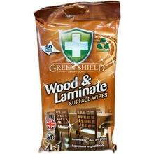 Green Shield Wood & Laminate 4v1 na dřevo a lamináty vlhčené ubrousky 50 kusů
