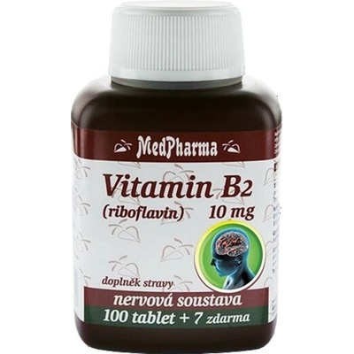 MedPharma Vitamin B2 107 tabliet