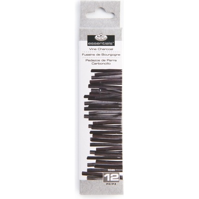 Royal & Langnickel Vine Drawing Sketching Комплект изкуствени въглени 3 - 7 mm 12 бр (RD89)