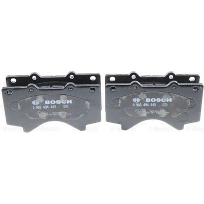 BOSCH Sada brzdových platničiek kotúčovej brzdy 0986494449