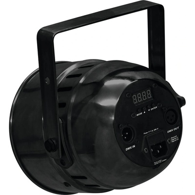 Eurolite LED PAR-56, 9x10W HCL, krátký černý
