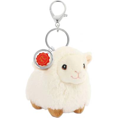 Keel Toys Плюшена играчка с клипс Keel Toys Keeleco - Овца, 12 cm (BC4447)