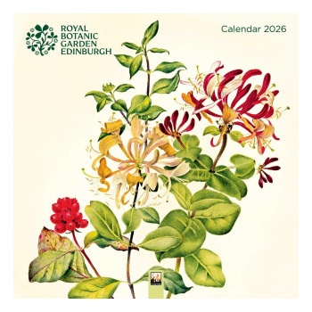 Flame Tree Publishing Royal Botanic Garden Edinburgh Wall Calendar 2026 (Art Calendar) | Flame Tree Publishing