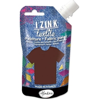 Aladine Izink Боя за плат Brown 80 ml (80734)