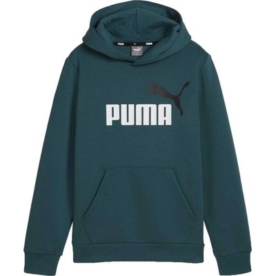 Puma Essentials + Big Logo Hoodie zelená
