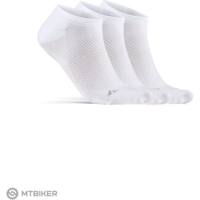 Craft CORE Dry Footies 3-pack biela