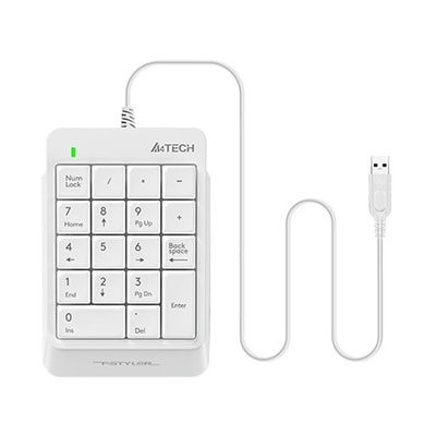 A4tech FK13P, бяла (A4-KEY-FK-13P-WHITE)