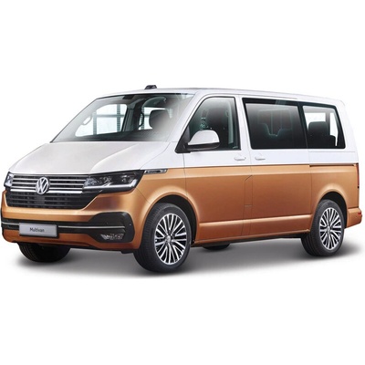 Bburago Volkswagen T6.1 Transporter 2020 bielo-hnedý 1:43