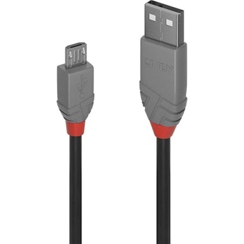 Lindy Кабел Lindy 36735, USB Type A(м) към USB Type Micro-B(м), 5m, черен (36735)