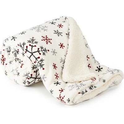 4home Deka Snowflakes/bílá 225008 200x150