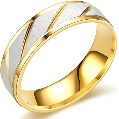 HARAHU Мъжки пръстен SP-31805 - Златен / 52mm KP31805 (SP-31805)