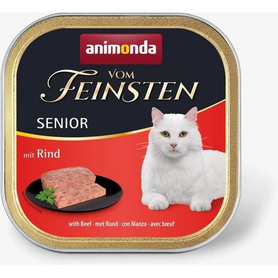 Animonda Vom Feinsten Senior hovädzie 16 x 100 g