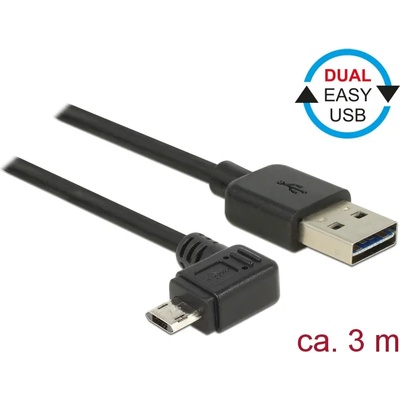 Delock Кабел Delock, щепсел за конектор EASY-USB 2.0 тип A Щепсел за конектор EASY-USB 2.0 тип B,