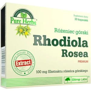 Olimp Rhodiola Rosea Premium, 100 mg, 30 капсули, Olimp (30683)