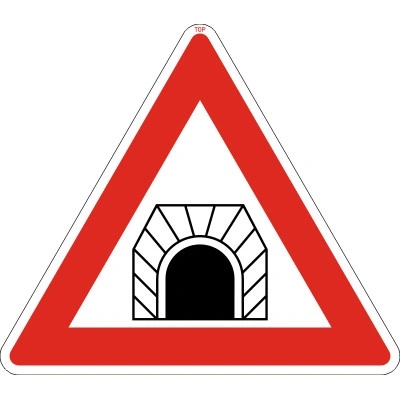 Dopravní Značka A21 velká Pozor, tunel