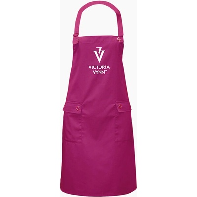 Victoria Vynn Apron Fuchsia elegantní růžová zástěra určená pro profesionální stylistky