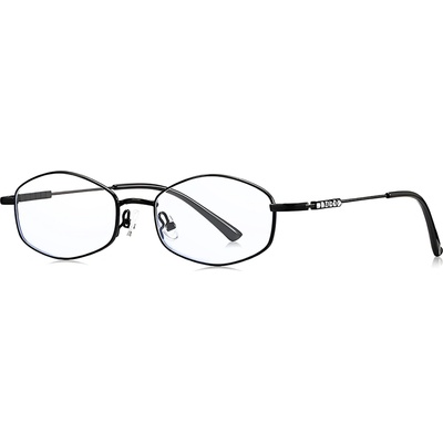 Techsuit Очила за компютър Techsuit Anti-Blue Light Glasses Reflex PC (LS501) - дамски, микро рамка - Черни