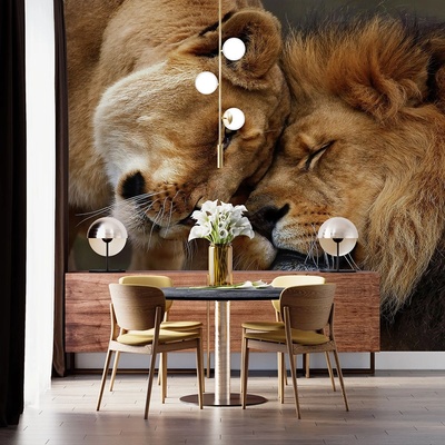 Art gift Фототапет Лъвове