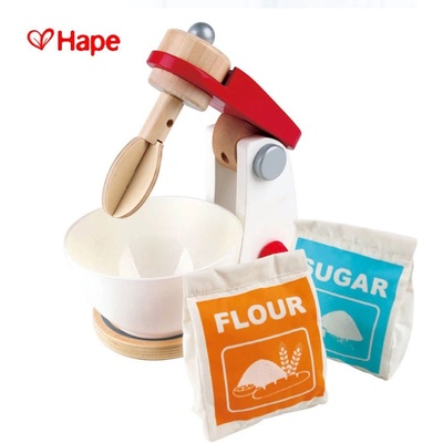 Hape - Детски дървен миксер H3147