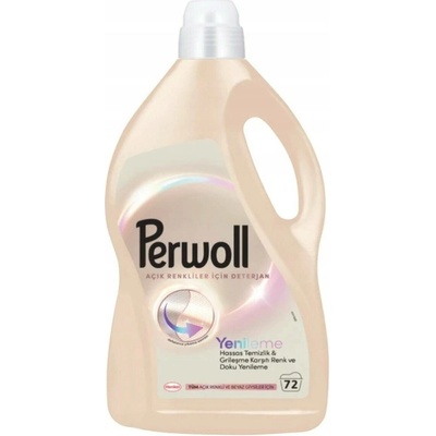 Perwoll Light Colors prací gel na světlobarevné a bílé oblečení 80 PD 4 l