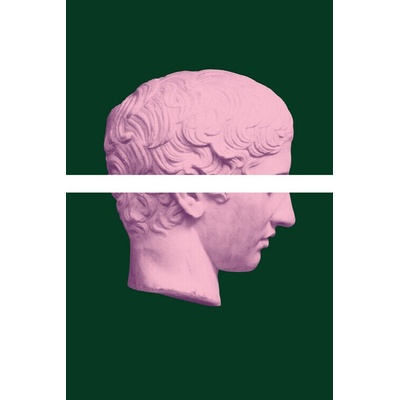 Plakát, Obraz - Abstract Pink Bust, Talitha McQueen, 26.7 × 40 cm