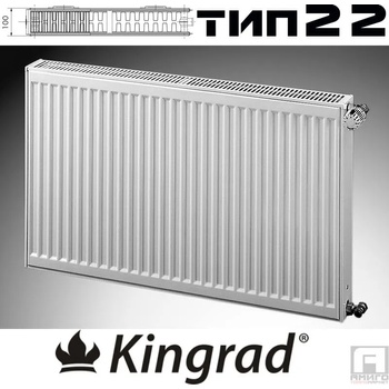 KORADO Панелен Радиатор КИНГРАД тип 22, 300x1200 - 1328W ΔT60 (KK223001200)