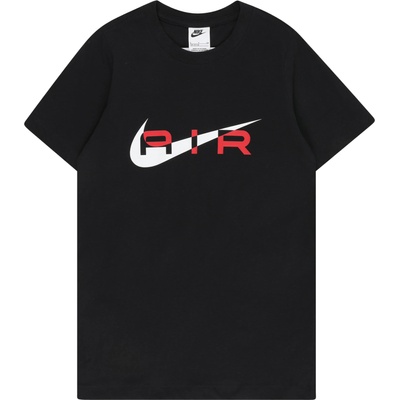 Nike Тениска 'AIR' черно, размер XS