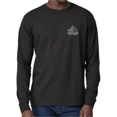 Patagonia Мъжка блуза с дълъг ръкав Patagonia L/S Chouinard Crest Responsibili-Tee Longsleeve - Black - размер XS (216-4278-0111)
