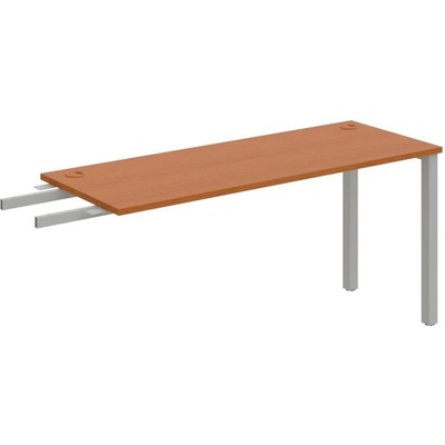 OFFICE PRO s.r.o. HOBIS prídavný stôl do uhla - UE 1600 RU, hĺbka 60 cm, čerešňa