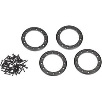 Traxxas алуминиев beadlock пръстен 2.2" черен (4)