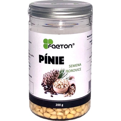 FAETON Piniové oříšky jádra pinie 200 g