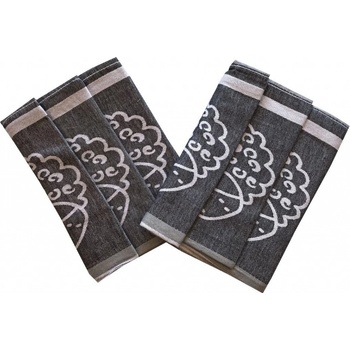 Svitap Ovce 2 50x70 cm 3 ks čierna