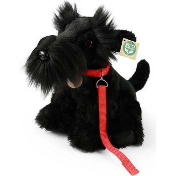 Rappa, Чехия Плюшен Шнауцер, седящ, с каишка, 30 см