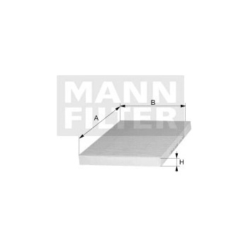 MANN FILTER Kabínový filter CU 24 013
