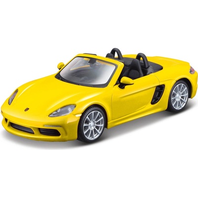 Bburago Porsche 718 Boxter žlutá 1:32