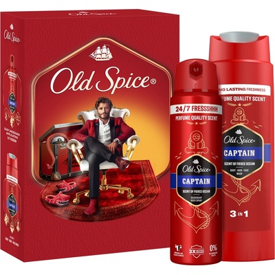 Old Spice Captain Подаръчен комплект Gentleman, 2 части