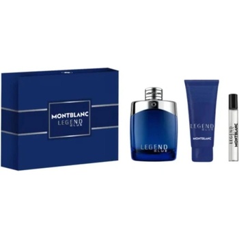 Mont Blanc Legend Blue Подаръчен комплект за мъже Размер EDP 100 ml + душ гел 100 ml + EDP 7.5 ml