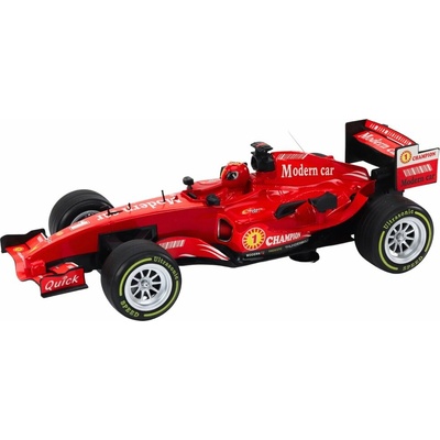 Lean Toys 18603 RC pretekárske auto so svetlami a zvukmi, červené 1:12