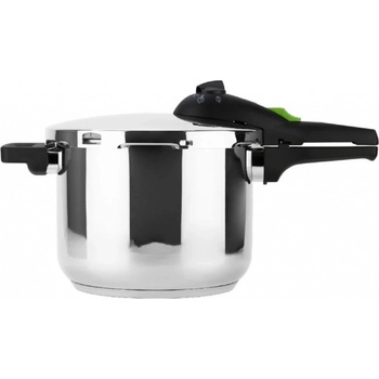 Fagor Тенджера под налягане Fagor Rapid Xpress 100602760, 6 л, 2 нива 60/100 kPa, 5 системи за безопасност, Стомана 18/10, Сребрист (Rapid Xpress 6l)