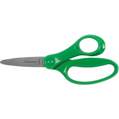 Nožnice, školské 15 cm, FISKARS, zelené