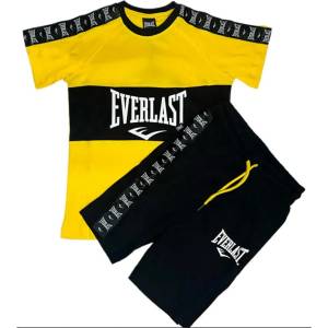 Everlast Short sleeve set - Yellow / Black (Yellow/Black)