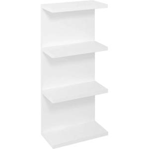 SAPHO Riwa - Отворен шкаф с рафтове 30x70x15 см, лъскаво бял RIW300-0030 (RIW300-0030)