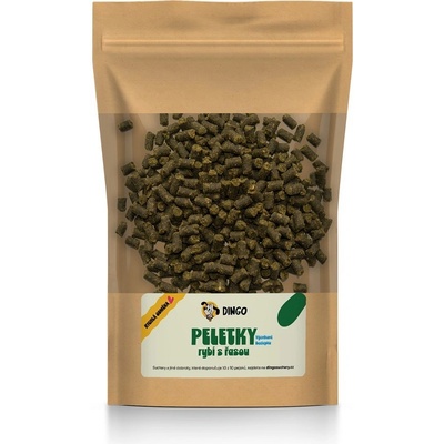 DINGO peletky ryba s řasou 150 g