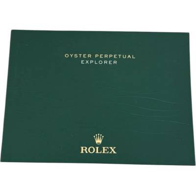 Rolex Ръководство Rolex Explorer, 2013, на китайски