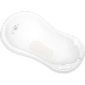 Lorelli Бебешка нехлъзгаща вана с оттичане Lorelli - Bear, 84 cm, White (10130460092)