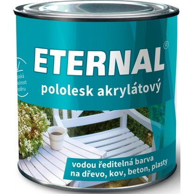 Eternal pololesk akrylátový 2,8kg RAL 9003