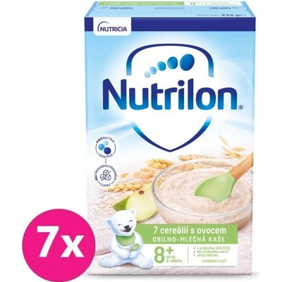 Nutrilon Obilno-mliečna 7 cereálií s ovocím 7 x 225 g
