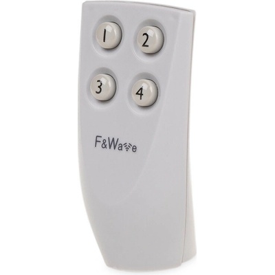 FW-RC4G - Diaľkový ovládač, 4 tlačidlá, šedý, 3V