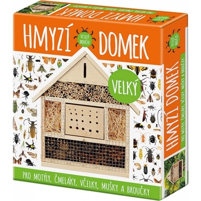 Forestina Hmyzí domek velký dřevo 32 × 9 × 35 cm 26490234 – Zboží Dáma